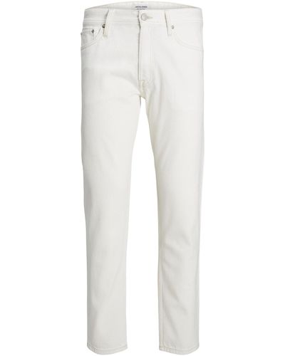 Jack & Jones Loose-fit-Jeans Chris (1-tlg) - Weiß