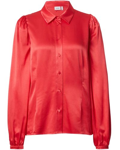 Numph Bluse 'evelyn' - Rot