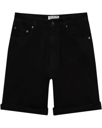 Pull&Bear Shorts - Schwarz