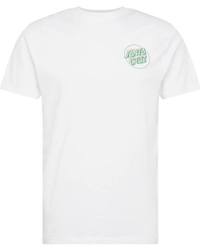 Santa Cruz T-shirt 'beginning' - Weiß