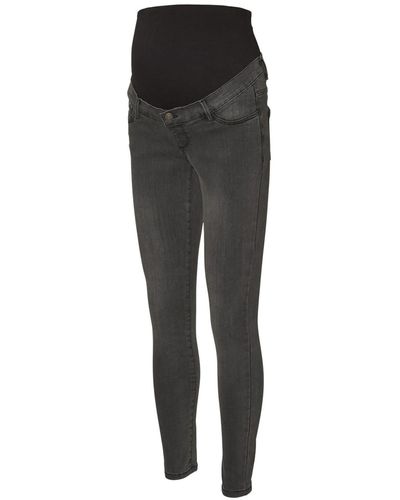 Vero Moda Regular-fit-Jeans TANYA (1-tlg) Plain/ohne Details - Schwarz