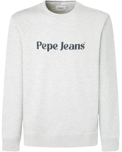 Pepe Jeans Sweatshirt 'regis' - Weiß