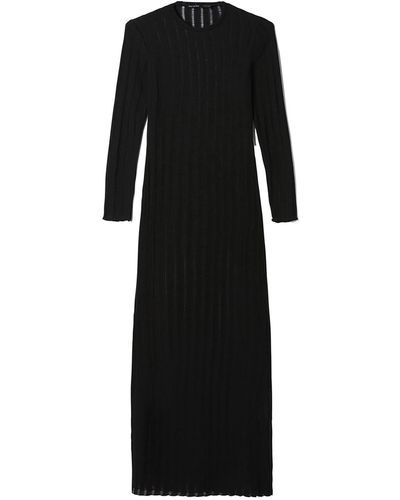 Bershka Kleid - Schwarz