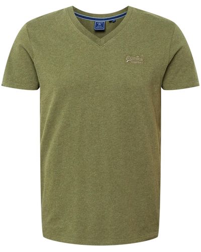 Superdry T-Shirt (1-tlg) - Grün