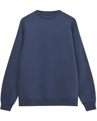 Pull&Bear Sweatshirt - Blau