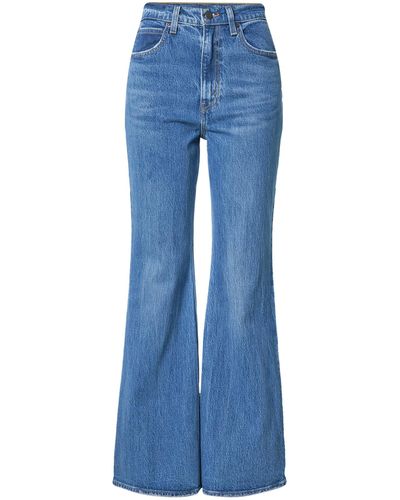 Levi's Jeans '70s high flare' - Blau