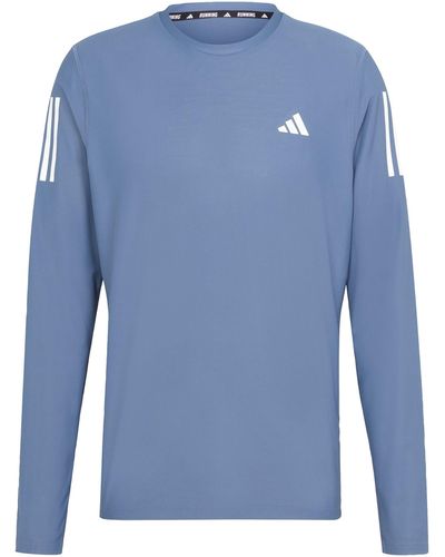 adidas Sportshirt 'own the run' - Blau