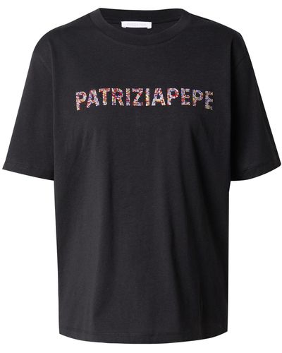 Patrizia Pepe T-shirt 'maglia' - Schwarz