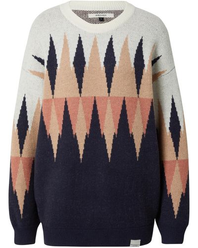 Iriedaily Pullover 'fady' - Blau