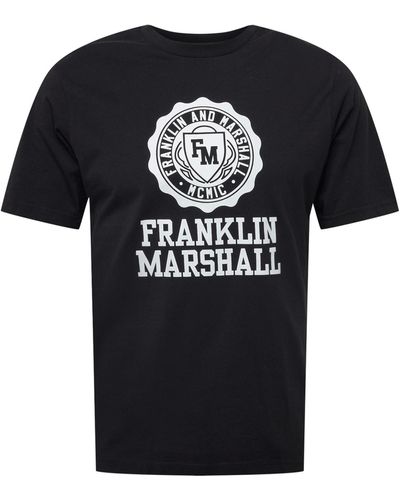 Franklin & Marshall T-shirt - Schwarz