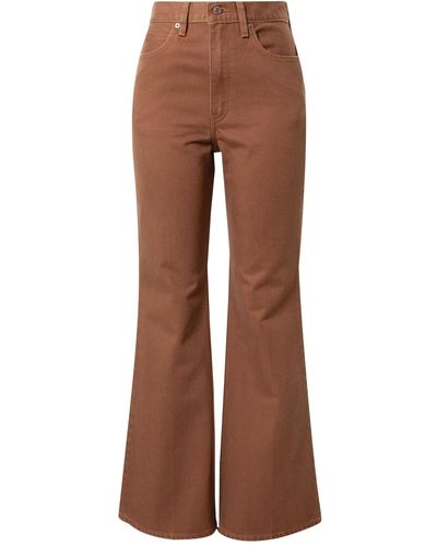 Levi's Jeans "movin on 70s high flare neutrals" - Braun
