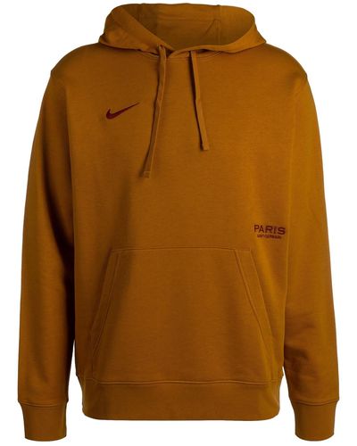 Nike Sportsweatshirt 'paris saint-germain club' - Braun