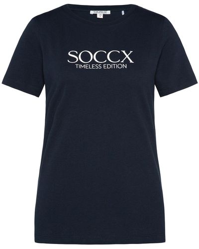 SOCCX T-shirt - Blau
