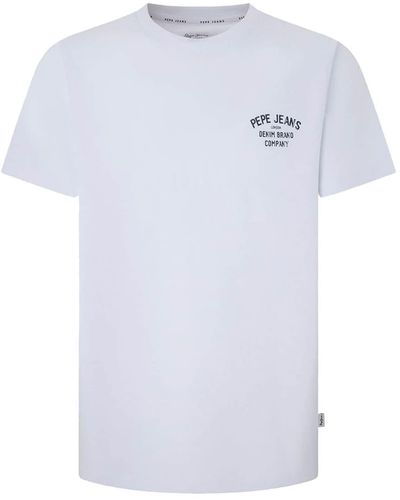 Pepe Jeans T-shirt 'cave' - Weiß