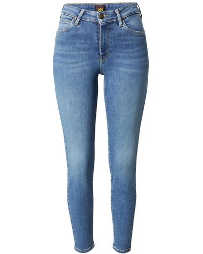 Lee Jeans ® Skinny-fit-Jeans FOREVER (1-tlg) Plain/ohne Details - Blau