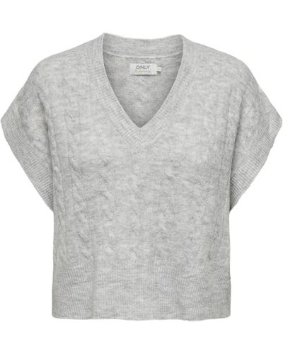 ONLY Pullover 'melody' - Grau