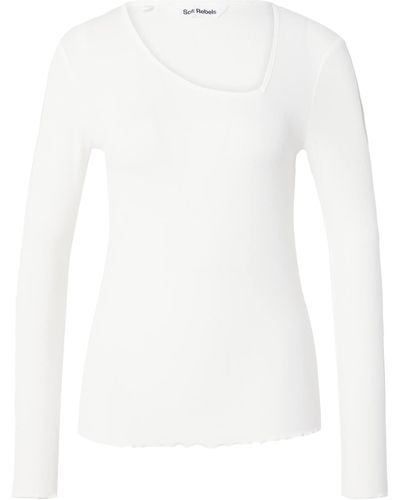 SOFT REBELS Shirt 'fenja' - Weiß