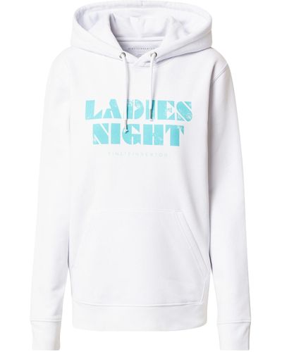 EINSTEIN & NEWTON Sweatshirt 'ladies night' - Weiß