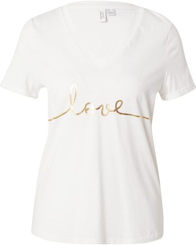 Vero Moda T-shirt 'love' - Weiß