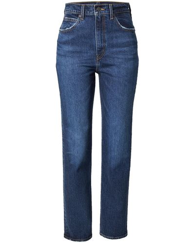 Levi's Jeans '70s high slim straight' - Blau