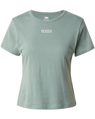 Levi's Shirt 'graphic rickie tee' - Grün