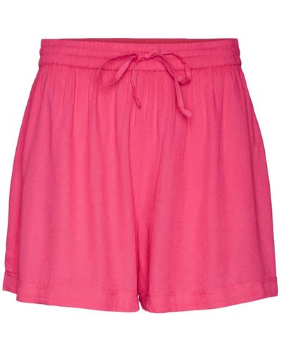 Vero Moda Shorts 'bumpy' - Pink