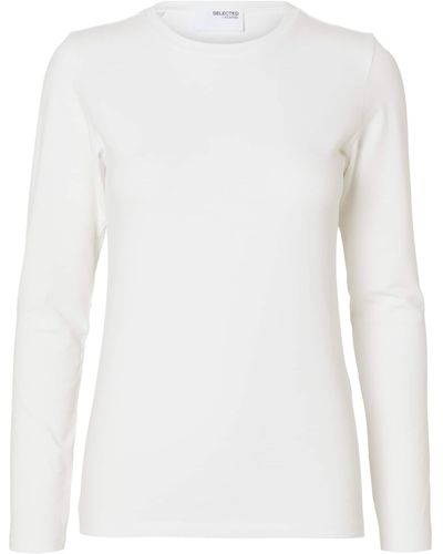 SELECTED Shirt 'cora' - Weiß