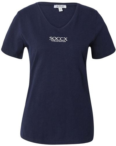 SOCCX T-shirt - Blau