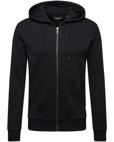 Jack & Jones Kapuzensweatjacke - Schwarz