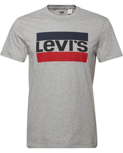 Levi's Shirt 'sportswear logo graphic' - Grau