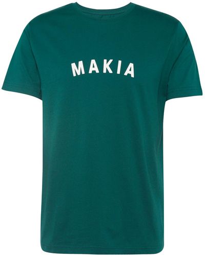 Makia T-shirt 'pujo' - Grün