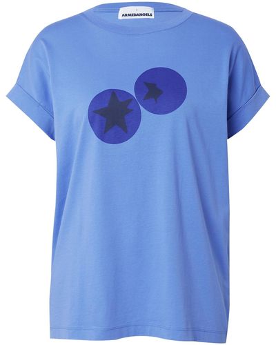 ARMEDANGELS T-shirt 'idaara fruits' (gots) - Blau