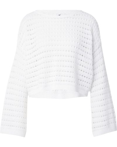 Hollister Pullover - Weiß