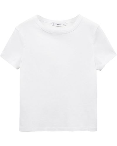 Mango T-shirt 'zani' - Weiß
