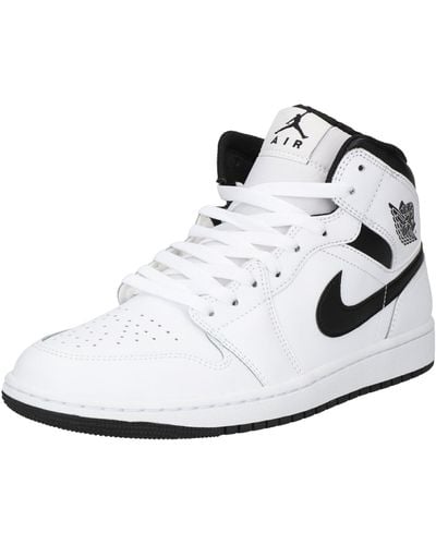 Nike Sneaker 'air jordan 1 mid' - Weiß