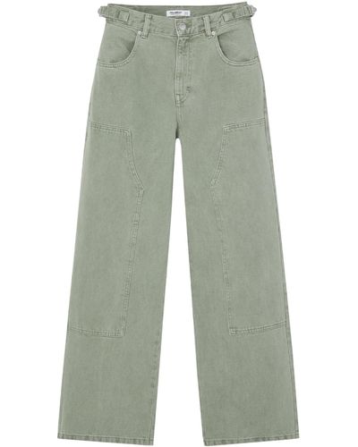 Pull&Bear Jeans - Grün