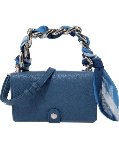 Armani Exchange Clutch 'wallet on chain' - Blau