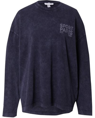 TOPSHOP Sweatshirt - Blau