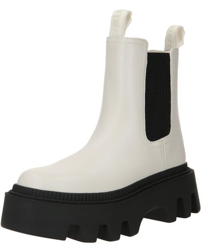 Buffalo Chelsea boots 'flora' - Weiß