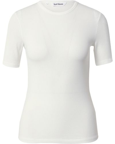 SOFT REBELS Shirt 'fenja' - Weiß