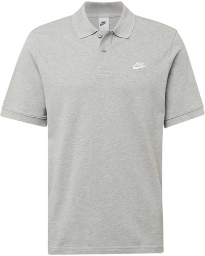 Nike Poloshirt 'club' - Grau