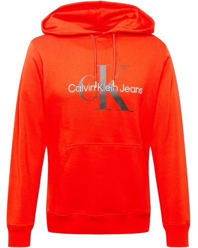 Calvin Klein Sweatshirt 'essentials' - Rot