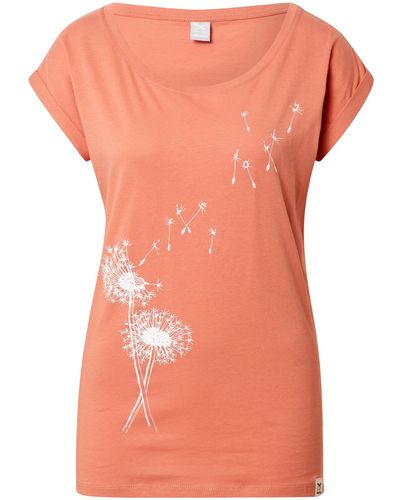 Iriedaily T-shirt 'pusteblume' - Mehrfarbig