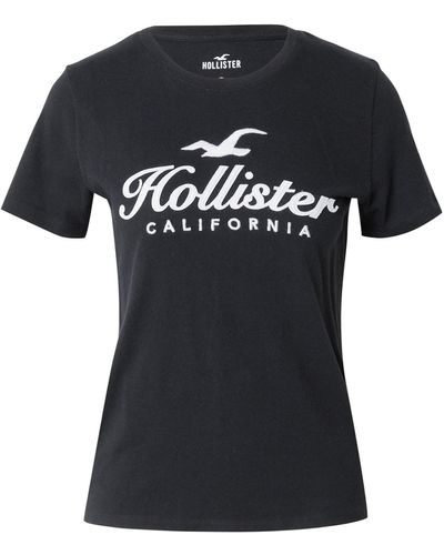 Hollister T-shirt 'chain' - Schwarz