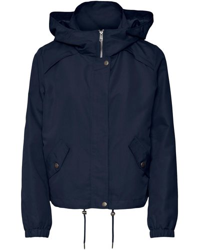 Vero Moda Langjacke Zoa (1-St) - Blau