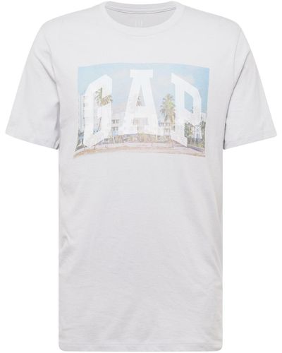Gap T-shirt 'beach photoreal' - Weiß