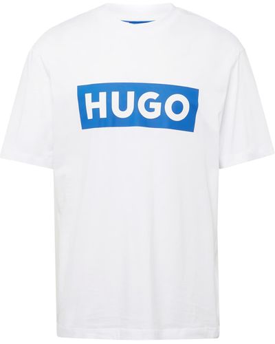 HUGO T-shirt 'nico' - Weiß