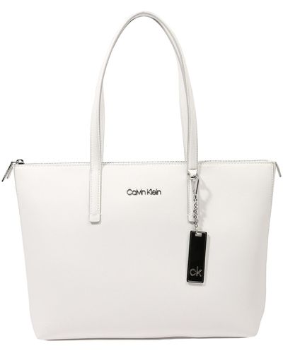 Calvin Klein Shopper - Weiß