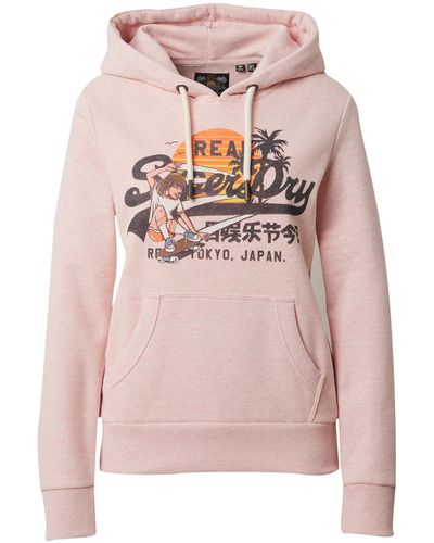 Superdry Sweatshirt - Pink