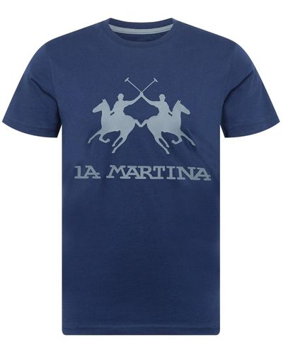 La Martina T-shirt - Blau
